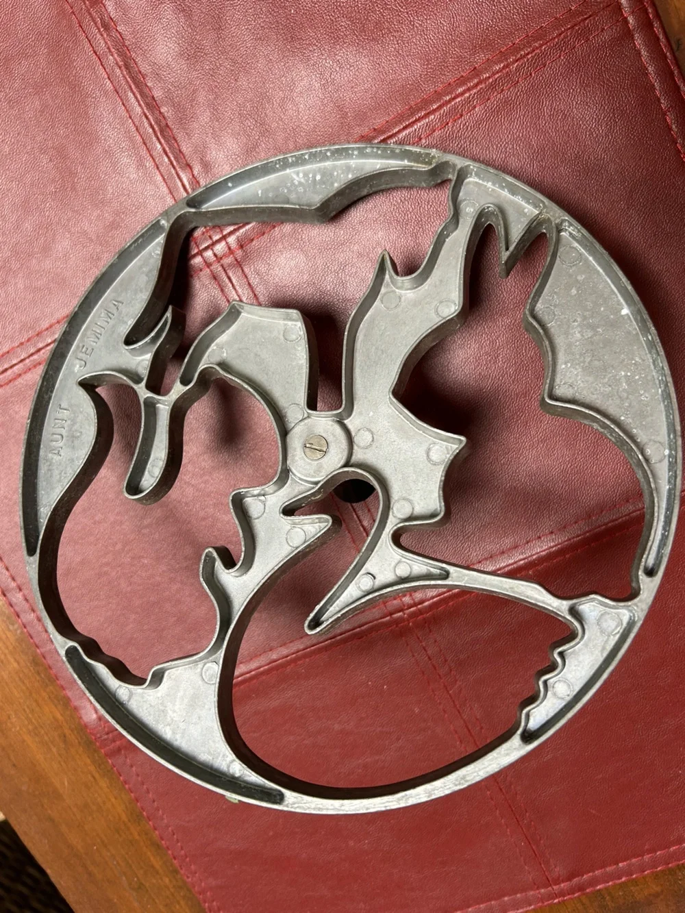 Vintg 1950s Aunt Jemima Animal Silhouette Cookie/Pastry/Pancake Cutter aluminum